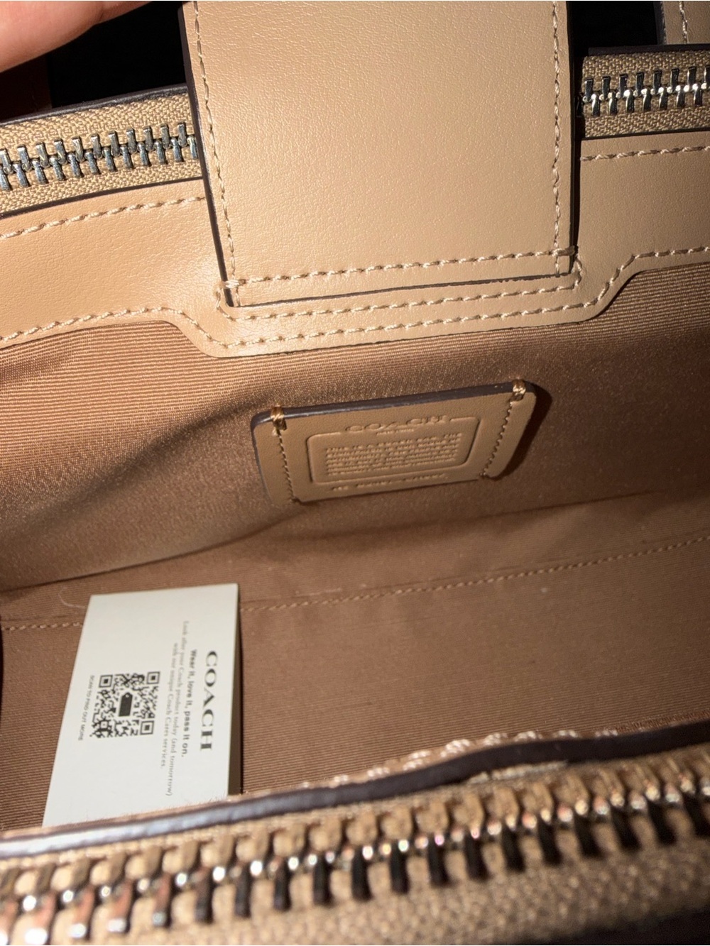 NWT Coach Nina Small Tote Bag - Picture 4 of 4